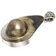 925 Silver South Pacific Mabe Blister Pearl Shell Sterling Pendant, 2"