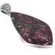 925 Silver Stunning AAA-grade Russian Eudialyte Gem Sterling Pendant, 2 3/8"