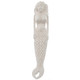 Mermaid Hand Carving Bison Bone Bead Focal Cab Cabochon, 2 5/8"