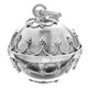 925 Silver 24mm Large XXL Harmony Ball Chime Round Bali Sterling Pendant, 1 3/8"