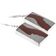 925 Silver Matched Cherry Creek Jasper Sterling Drop Dangle Earrings, 7/8"