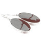 925 Silver Matched Cherry Creek Jasper Sterling Drop Dangle Earrings, 1 1/8"