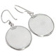 925 Silver Adorable Owl Inspired Natural Peridot Eyes Sterling Earrings, 3/4"