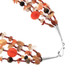 Opulent Aventurine Flower Mixed Mineral Gemstone Art Necklace