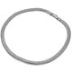 925 Silver 10mm Handmade Double Braid Sterling Chain Necklace