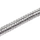 925 Silver 10mm Handmade Double Braid Sterling Chain Necklace