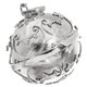 925 Silver 24mm Harmony Ball Chime Round Bali Sterling Pendant, 1 1/4"