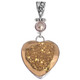 925 Silver Gold Titanium Druzy Drusy Pearl Sterling Sterling Pendant, 1 7/8"