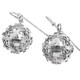 925 Sterling Silver Bali Chime Harmony Ball Earrings, 1/2"