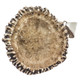 925 Silver Relief Hand Carving Grizzly Bear Deer Antler Sterling Pendant, 2 3/8"