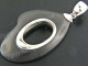1 15/16" 925 Silver Sono Wood Pendant