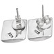 925 Silver Bali Handmade Sterling Post Earrings, 9/16"
