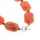 925 Silver Sale! Opulent Red Aventurine Gemstone Beads Sterling Necklace