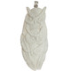 925 Silver Owl Trio Wisdom Bison Bone Sterling Pendant, 3 1/4"