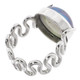 Blue Mabe Cultured Pearl Bali Handmade 925 Sterling Silver Ring