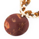 Opulent Red Jasper Pendant And Pearls Silver Necklace, 2"
