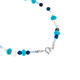 925 Silver Turquoise Mother Of Pearl Gemstone Pearl Long Necklace, 35"