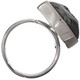 925 Silver Us-made Black Titanium Druzy Drusy Sterling Adj Sz 7 Ring