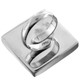 925 Sterling Silver Square Red Coral Adj Us Sz 7 Ring, 1"