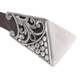 925 Silver Hairpin Hair Pin Wood Mother Of Pearl Sterling Filigree Hairpin, 7"