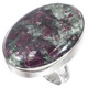 Russian Eudialyte 925 Sterling Silver Ring, Size 6
