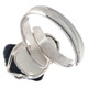 925 Sterling Silver Natural Geode Sterling Us 6 Ring