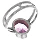 925 Silver Sparkling 3ct Amethyst Sterling Sz 6 Ring