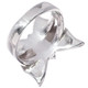 Pink Butterfly Mother Of Pearl Shell 925 Sterling Silver Sz 6.5 Ring