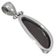 Genuine Long Australian Opal Sterling Silver Pendant, 1 1/2"