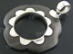 1 7/16" 925 Silver Sono Wood Pendant
