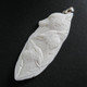 925 Silver Handcarved Wolf Pack Bison Bone Sterling Pendant, 3 1/4"