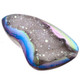 Opal Titanium Agate Druzy Drusy 29x19mm Cabochon US Made, 1 1/8"
