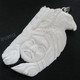 3" 925 Silver Buffalo Bone Indian Eagle Wolf Pendant
