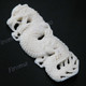 Cabochon Buffalo Bone Undrilled Chinese Dragon 2 11/16"(68mm) 10gr(50cts)