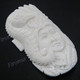 Cabochon Buffalo Bone Undrilled Sea Horse Goddess 2 9/16"(65mm) 15gr(75cts)