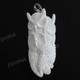 3 1/16" 925 Silver Buffalo Bone Eagle Owl Pendant