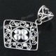 1 5/16" 925 Silver Pendant