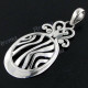 2 1/8" 925 Silver Pendant