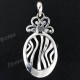 2 1/8" 925 Silver Pendant