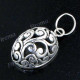 13/16" 925 Silver Ethnic Pendant