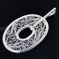 1 15/16" 925 Silver Pendant