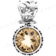 1" 925 Silver Citrine us 6 Pendant
