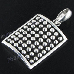 1 5/8" 925 Silver Pendant