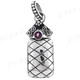 1 1/2" 925 Silver Amethyst Pendant
