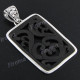 2 3/8" 925 Silver Wood Pendant