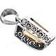 1 1/8" 925 Silver Citrine Pendant