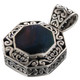 1 5/16" 925 Silver Pen Shell Iridescent Pendant