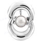 1 1/4" 925 Silver Freshwater Pearl Pendant