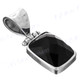 1" 925 Silver Onyx Pendant