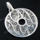1 5/16" 925 Silver Pendant